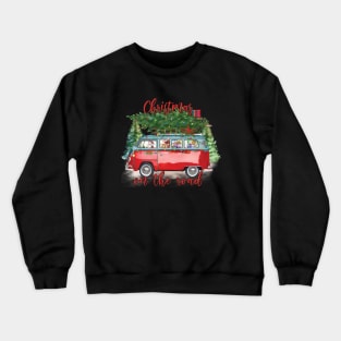 Christmas On The Road Crewneck Sweatshirt